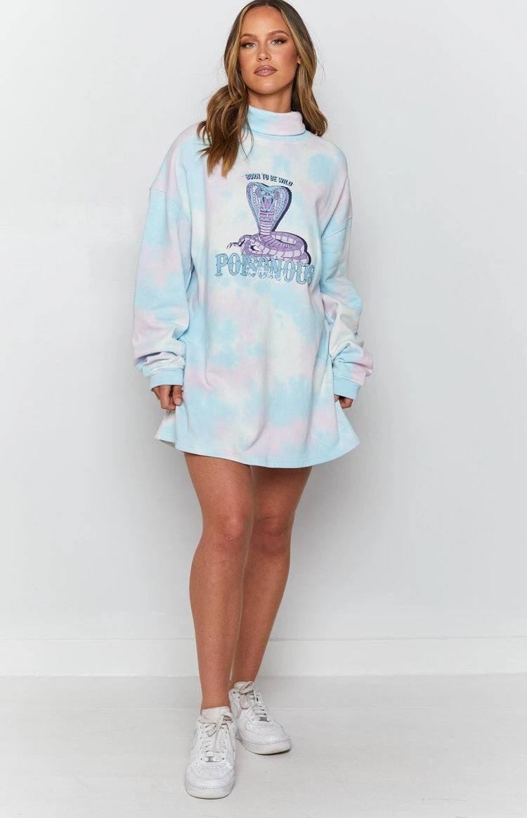 All Or Nothing Dress Poison Cloud - Image 4