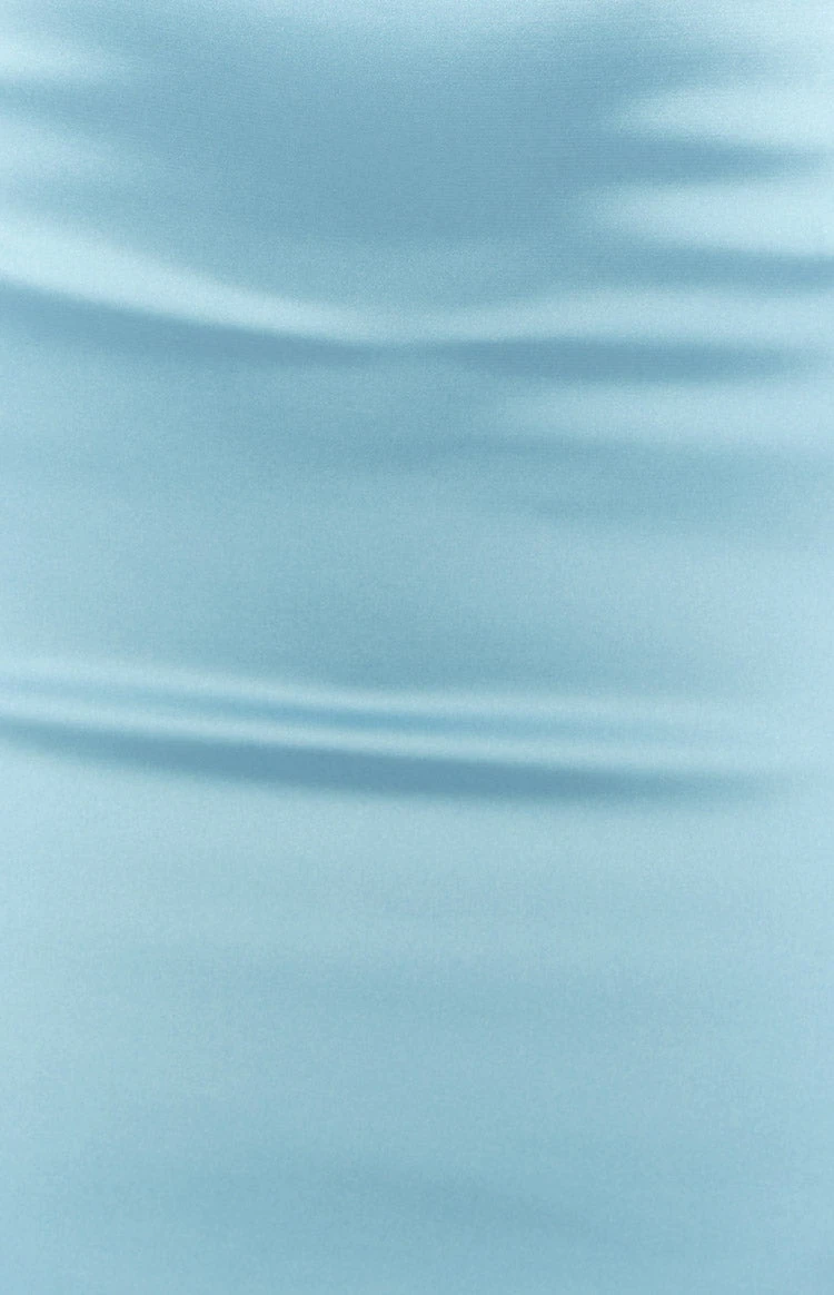 Rachel Blue Mini Skirt - Image 6