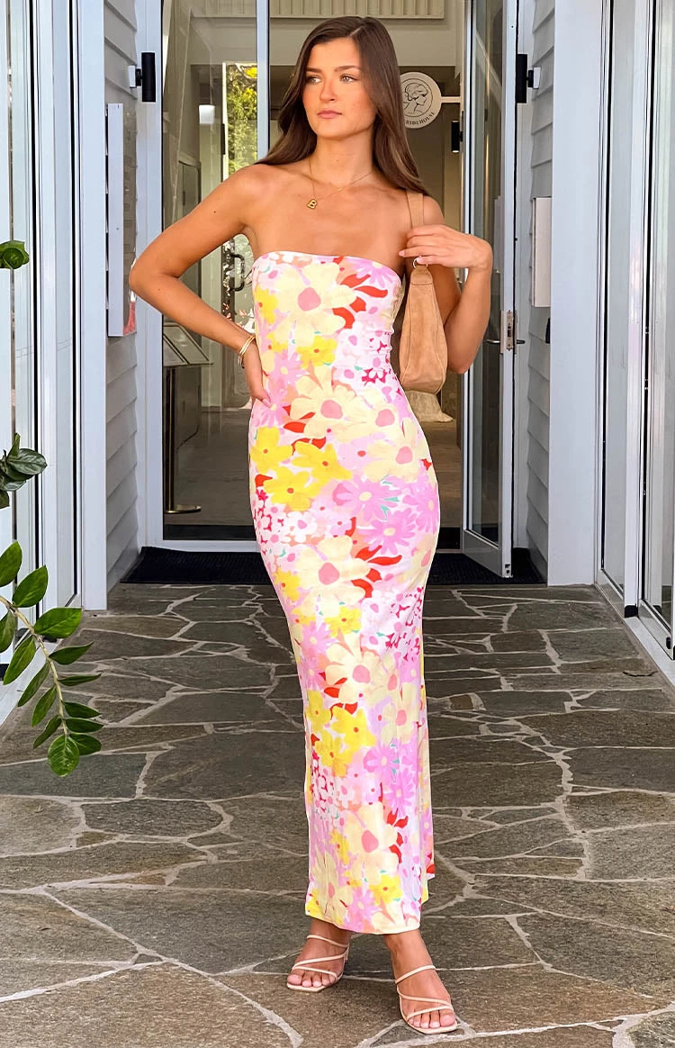 Arizona Strawberry Girl Print Maxi Dress - Image 11