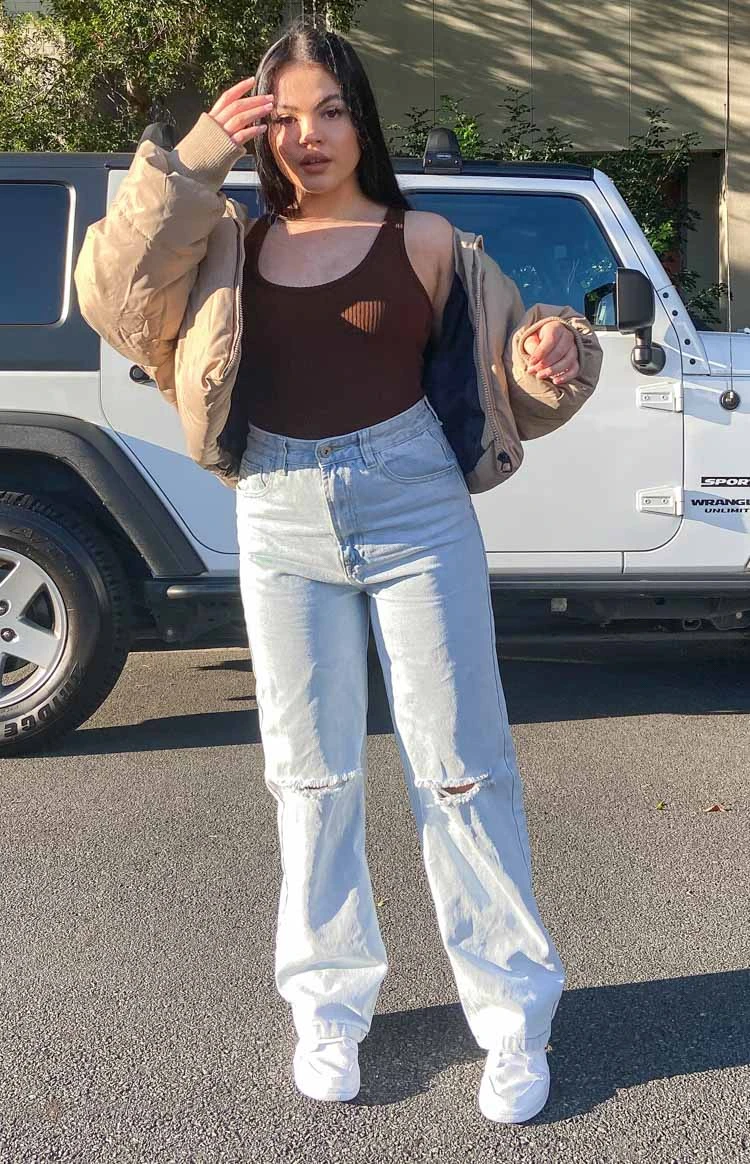 Robin Wide Leg Jeans Blue - Image 15