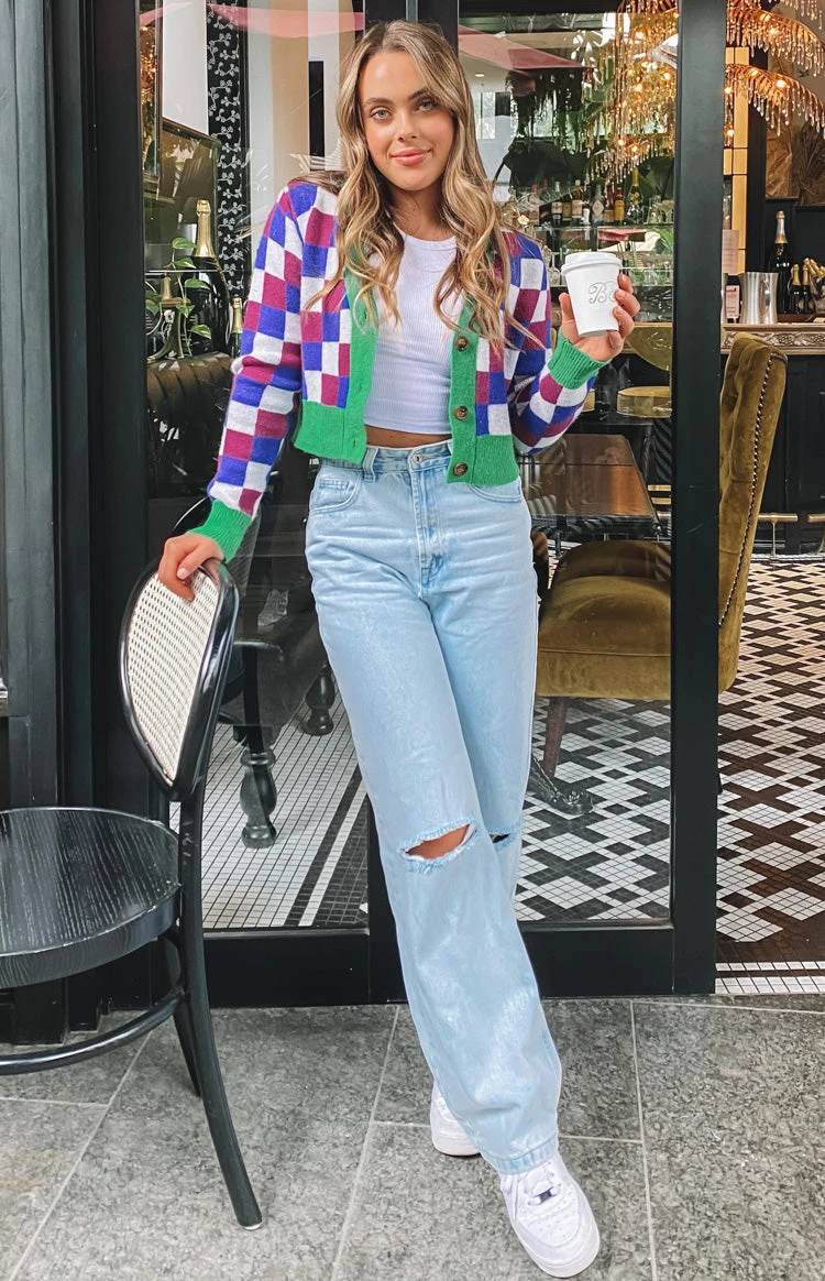 Robin Wide Leg Jeans Blue - Image 12