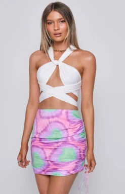 Stereosonic Festival Mini Skirt Pink