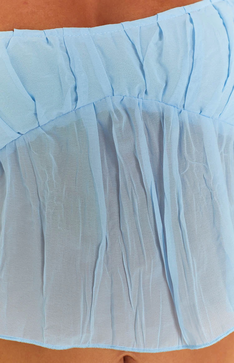 The Moment Blue Cami Top - Image 5