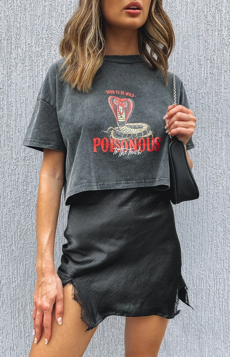 Vivian Lace Mini Skirt Black - Image 12