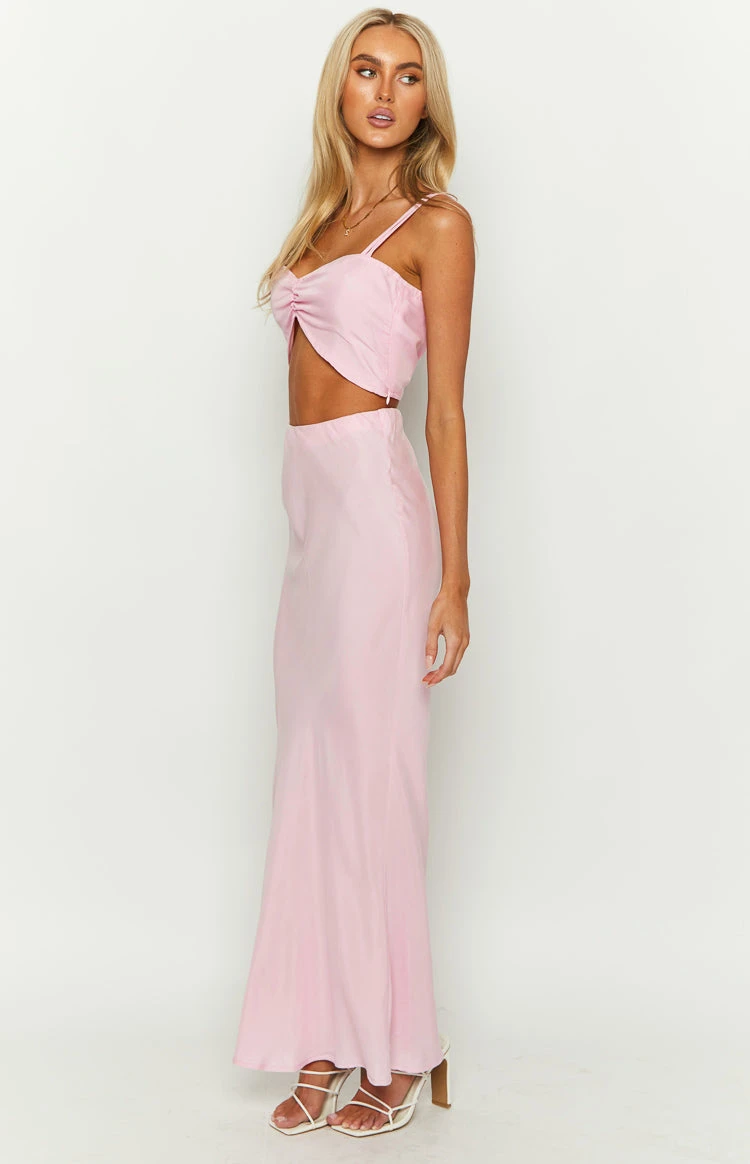 Willa Pink Maxi Skirt - Image 4